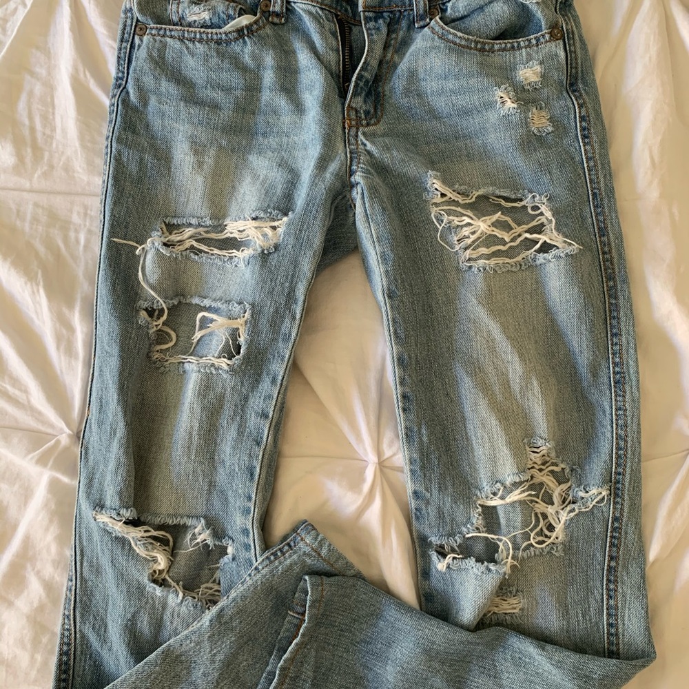 ripped jeans